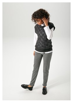 Aniston Bezrękawnik w kolorze czarnym ze sklepu Limango Polska w kategorii Swetry damskie - zdjęcie 188947726