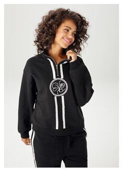 Aniston Bluza w kolorze czarnym ze sklepu Limango Polska w kategorii Bluzy damskie - zdjęcie 188948127