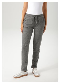 Aniston Spodnie chino w kolorze czarno-białym ze sklepu Limango Polska w kategorii Spodnie damskie - zdjęcie 188948229