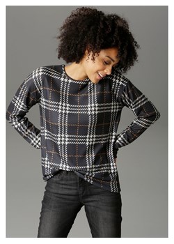 Aniston Koszulka w kolorze szaro-białym ze sklepu Limango Polska w kategorii Bluzki damskie - zdjęcie 188948327