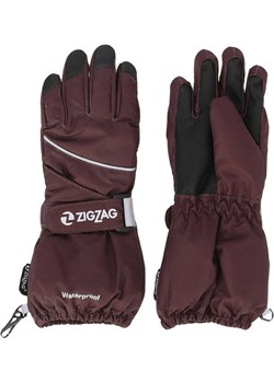 Zigzag Rękawiczki narciarskie "Kempston" w kolorze bordowym ze sklepu Limango Polska w kategorii Rękawiczki dziecięce - zdjęcie 188949059
