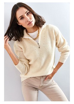 Bianco Lucci Sweter w kolorze kremowym ze sklepu Limango Polska w kategorii Swetry damskie - zdjęcie 188950768