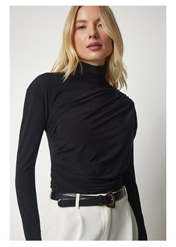 Happiness Istanbul Koszulka w kolorze czarnym ze sklepu Limango Polska w kategorii Bluzki damskie - zdjęcie 188951107