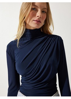 Happiness Istanbul Koszulka w kolorze granatowym ze sklepu Limango Polska w kategorii Bluzki damskie - zdjęcie 188951138