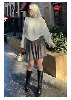 Happiness Istanbul Sweter w kolorze kremowym ze sklepu Limango Polska w kategorii Swetry damskie - zdjęcie 188951208