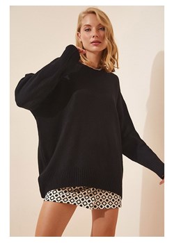 Hapiness Istanbul Sweter w kolorze czarnym ze sklepu Limango Polska w kategorii Swetry damskie - zdjęcie 188951238