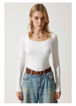 Happiness Istanbul Koszulka w kolorze białym ze sklepu Limango Polska w kategorii Bluzki damskie - zdjęcie 188951277