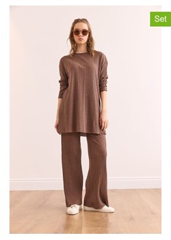 Olalook 2-częściowy zestaw "Olalook" w kolorze brązowym ze sklepu Limango Polska w kategorii Bluzki damskie - zdjęcie 188951305