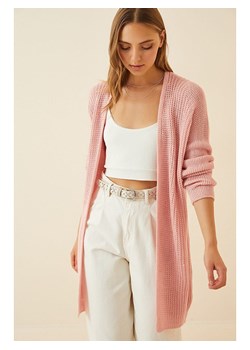 Happiness Istanbul Kardigan w kolorze jasnoróżowym ze sklepu Limango Polska w kategorii Swetry damskie - zdjęcie 188951365