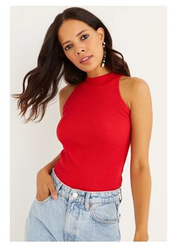 Cool &amp; Sexy Top w kolorze czerwonym ze sklepu Limango Polska w kategorii Bluzki damskie - zdjęcie 188951369