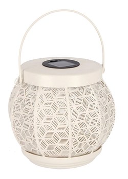 Bizzotto Lampa solarna "Sunil" w kolorze białym - wys. 20 x Ø 20 cm ze sklepu Limango Polska w kategorii Oświetlenie - zdjęcie 188951706