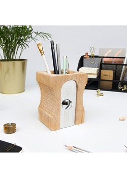 SuckUK Pojemnik "Sharpener" w kolorze beżowym na ołówki - 8,5 x 12 x 8,5 cm ze sklepu Limango Polska w kategorii Akcesoria i przechowywanie - zdjęcie 188952046