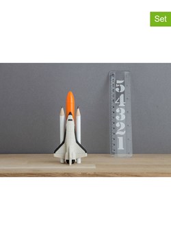 SuckUK 5-częściowy zestaw piśmienniczy w kolorze biało-pomarańczowym - 6+ ze sklepu Limango Polska w kategorii Zabawki - zdjęcie 188952095