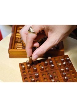 Luckies Original Gra planszowa "Sudoku" w kolorze brązowym - 8+ ze sklepu Limango Polska w kategorii Zabawki - zdjęcie 188952285