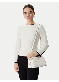 Torebka Guess Sandy HWWG84 18050 Écru ze sklepu eobuwie.pl w kategorii Kuferki - zdjęcie 188952326