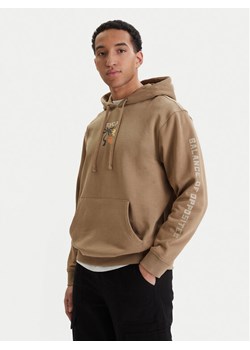 RVCA Bluza Deep Think EVYSF00138 Beżowy Boxy Fit ze sklepu MODIVO w kategorii Bluzy męskie - zdjęcie 188952965