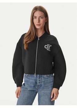 Calvin Klein Bluza LV047AB508 Czarny Boxy Fit ze sklepu MODIVO w kategorii Bluzy damskie - zdjęcie 188953017