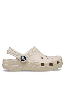 Crocs Klapki Classic Clog T 206990 Beżowy ze sklepu MODIVO w kategorii Klapki dziecięce - zdjęcie 188953086