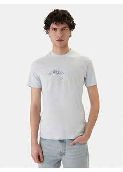 Guess T-Shirt M6GI11 K2992 Błękitny Slim Fit ze sklepu MODIVO w kategorii T-shirty męskie - zdjęcie 188953089