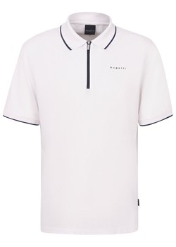 Bugatti Polo 8150-75033C Biały Regular Fit ze sklepu MODIVO w kategorii T-shirty męskie - zdjęcie 188953098