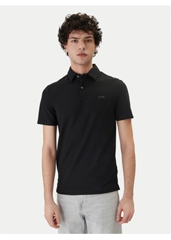 Guess Polo M6RP02 KD202 Czarny Slim Fit ze sklepu MODIVO w kategorii T-shirty męskie - zdjęcie 188953118