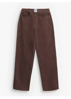 Mohito - Jeansy straight - ciemnobrązowy ze sklepu Mohito w kategorii Jeansy damskie - zdjęcie 188954448