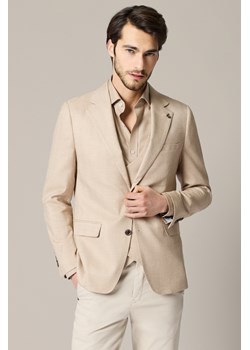 Marynarka Męska Beżowa Chiavenna ze sklepu Lancerto S.A. w kategorii Marynarki męskie - zdjęcie 188954489