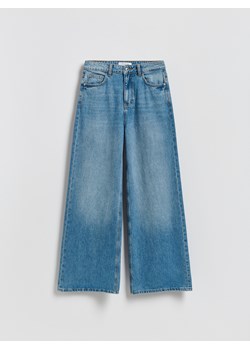 Reserved - Jeansy wide leg - niebieski ze sklepu Reserved w kategorii Jeansy damskie - zdjęcie 188954819