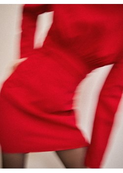 Mohito - Czerwona sukienka mini - czerwony ze sklepu Mohito w kategorii Sukienki - zdjęcie 188955085