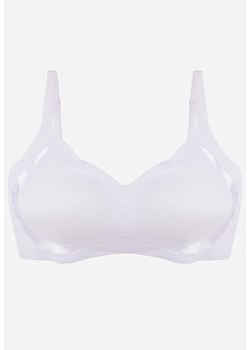 Biały Biustonosz z Usztywnianymi Miseczkami i Transparentną Wstawką Zeriga ze sklepu born2be.pl w kategorii Biustonosze - zdjęcie 188955496