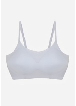 Niebieski Usztywniany Biustonosz o Bezszwowym Wykończeniu Bez Fiszbin Leanoreth ze sklepu renee.pl w kategorii Biustonosze - zdjęcie 188955627