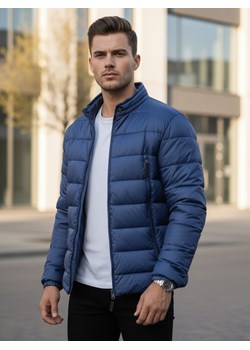 Kurtka męska pikowana granatowa Dstreet TX4446 ze sklepu DSTREET.PL w kategorii Kurtki męskie - zdjęcie 188956018