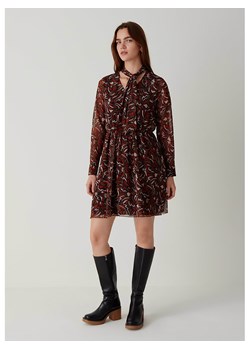 STEFANEL Sukienka w kolorze brązowym ze sklepu Limango Polska w kategorii Sukienki - zdjęcie 188956466