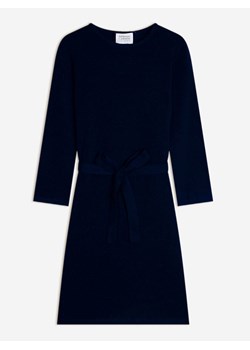 AUTHENTIC CASHMERE Kaszmirowa sukienka "Coniston" w kolorze granatowym ze sklepu Limango Polska w kategorii Sukienki - zdjęcie 188956735