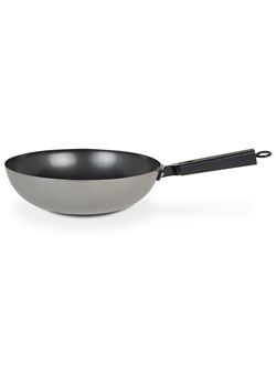 GSW Patelnia-wok "Mandarin" w kolorze srebrnym - Ø 30 cm ze sklepu Limango Polska w kategorii Garnki - zdjęcie 188956805