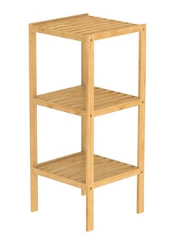 Schütte Regał stojący w kolorze jasnobrązowym do łazienki - 33 x 80 x 33 cm ze sklepu Limango Polska w kategorii Szafy - zdjęcie 188956825