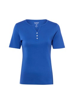 brookshire Koszulka damska Kobiety Bawełna błękit królewski jednolity ze sklepu vangraaf w kategorii Bluzki damskie - zdjęcie 188958276