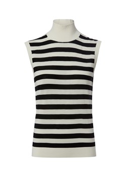 BOSS Sweter damski - Fipini Kobiety drobna dzianina écru w paski ze sklepu vangraaf w kategorii Kamizelki damskie - zdjęcie 188958287