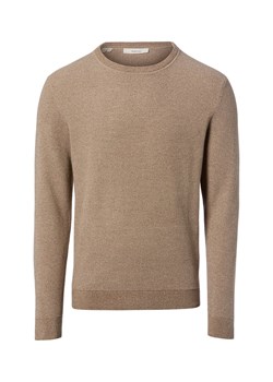 Selected Męski sweter z dzianiny - SLHRoss Mężczyźni Bawełna melanżowy marmurkowy ze sklepu vangraaf w kategorii Swetry męskie - zdjęcie 188958289