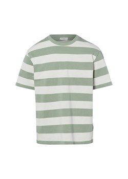 Lindbergh Koszulka męska Mężczyźni Bawełna trzcinowy w paski ze sklepu vangraaf w kategorii T-shirty męskie - zdjęcie 188958298