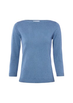 brookshire Sweter damski z dzianiny Kobiety Bawełna (100%) jasnoniebieski marmurkowy ze sklepu vangraaf w kategorii Swetry damskie - zdjęcie 188958307