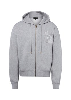 True Religion Bluza męska Mężczyźni Bawełna jasny szary marmurkowy ze sklepu vangraaf w kategorii Bluzy męskie - zdjęcie 188958379