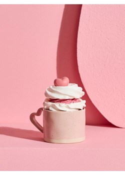 Sinsay - Kubek z uchwytem w kształcie serca - różowy ze sklepu Sinsay w kategorii Kubki - zdjęcie 188959517