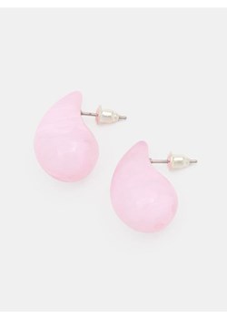 Sinsay - Kolczyki w kształcie łezki - różowy ze sklepu Sinsay w kategorii Kolczyki - zdjęcie 188959625