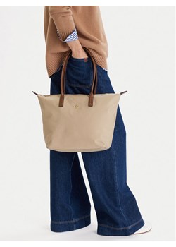 Torebka Tommy Hilfiger Popette Tote AW0AW17711 Brązowy ze sklepu eobuwie.pl w kategorii Torebki damskie - zdjęcie 188960248