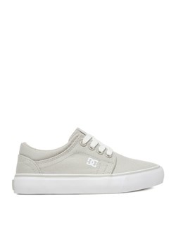 Tenisówki DC Shoes CEOWB-LEA-ZL-DC001-CH Szary ze sklepu eobuwie.pl w kategorii Trampki dziecięce - zdjęcie 188960258