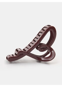 Sinsay - Klamra do włosów w kształcie serca - bordowy ze sklepu Sinsay w kategorii Spinki - zdjęcie 188960967