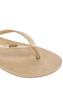 Japonki Roxy ARJL100663 Złoty ze sklepu eobuwie.pl w kategorii Klapki damskie - zdjęcie 188961005