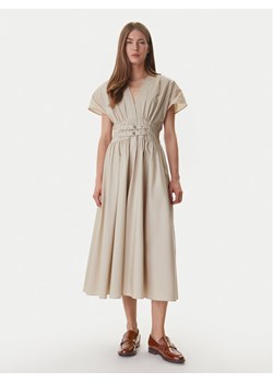 Tommy Hilfiger Bluza UW0UW06093 Beżowy Regular Fit ze sklepu MODIVO w kategorii Bluzy damskie - zdjęcie 188961725