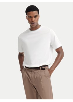 Bugatti T-Shirt 8350-75091C Biały Regular Fit ze sklepu MODIVO w kategorii T-shirty męskie - zdjęcie 188961748